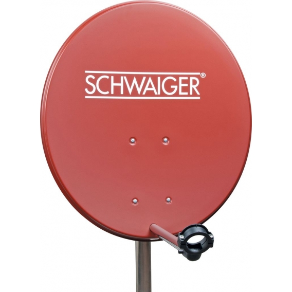 SCHWAIGER -719840- SAT Set, Satelliten Anlage, Ziegelrot