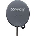 SCHWAIGER -719833- SAT Set, Satelliten Anlage, Anthrazit