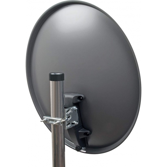 SCHWAIGER -715828- Aluminium Offset Antenne (55 cm), Anthrazit