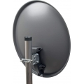 SCHWAIGER -715828- Aluminium Offset Antenne (55 cm), Anthrazit