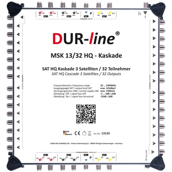 DUR-line MSK 13/32 HQ - Kaskade