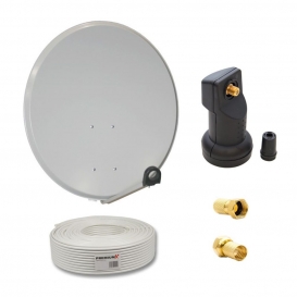 More about PremiumX Camping Sat Anlage 45cm Antenne Single LNB 10m Kabel 2x F-Stecker