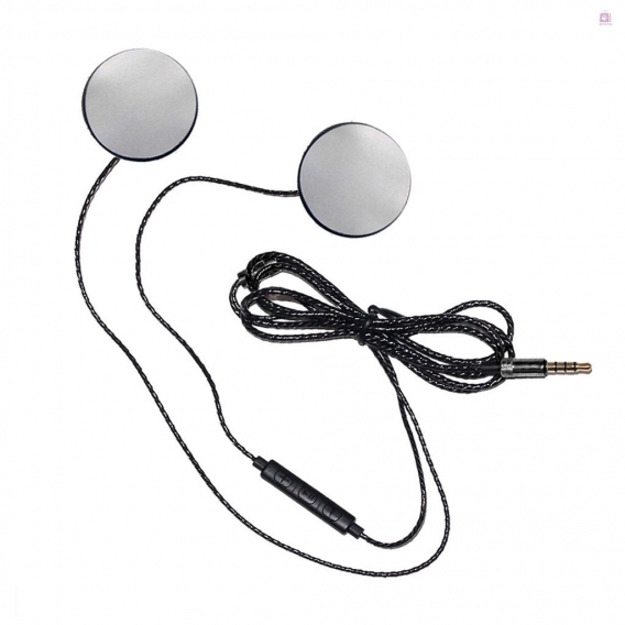 AcserGery Kabelgebundene Kopfhörer Motorrad Intercom Helm Hochwertiges 3,5-mm-Musik-Headset Freisprecheinrichtung mit HD-Mikrofo