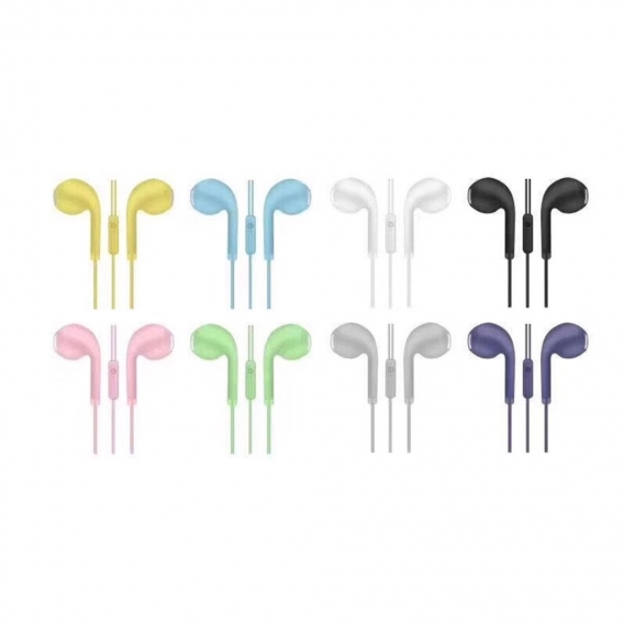 AcserGery Mit Mikrofon Macaron Color Headset 3,5 mm HIFI-Over-Ear-Kopfhörer