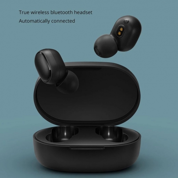 Pyzl Kompatibel mit Xiaomi Redmi Airdots 2 Wireless Bluetooth Headsets / Noise Cancelling Airdots 2 Headsets / Bluetooth 5.0 Kop