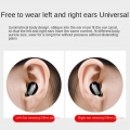 Pyzl [X9 Mini Single Ear Bluetooth Headset Kompatibel mit Universal Ios Android Phone]