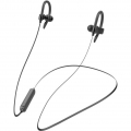 TERRAILLON 14853 - Run and Fit verbundener Impedanzmesser + In-Ear-Kopfhörer - WLAN, Bluetooth - 32,4x34,2cm - Schwarz