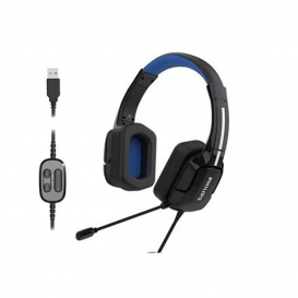 More about Philips Gaming-Headset TAGH401BL/00 Mikrofon, Schwarz/Blau, Kabelgebunden