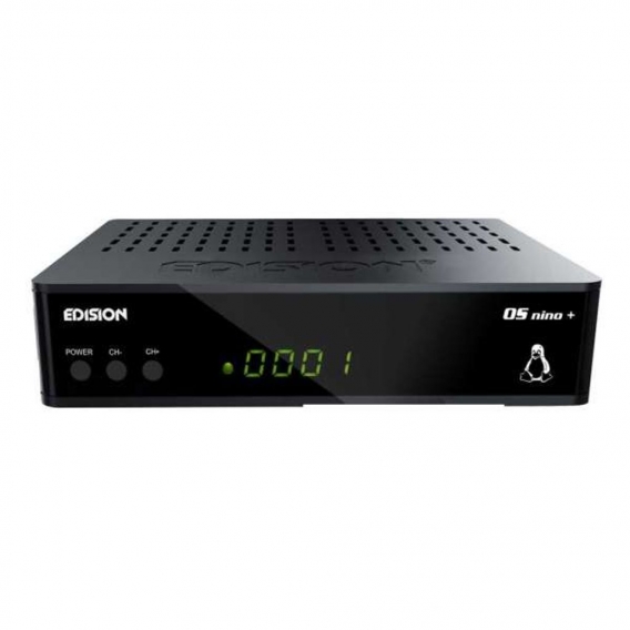 Edision OS nino plus DVB-S2 Full HD Linux Sat-Receiver schwarz