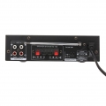 12 V / 220 V Mini-Audio-Leistungsverstärker BT Digitaler Audio-Receiver AMP USB SD-Steckplatz MP3-Player FM-Radio LCD-Display Du