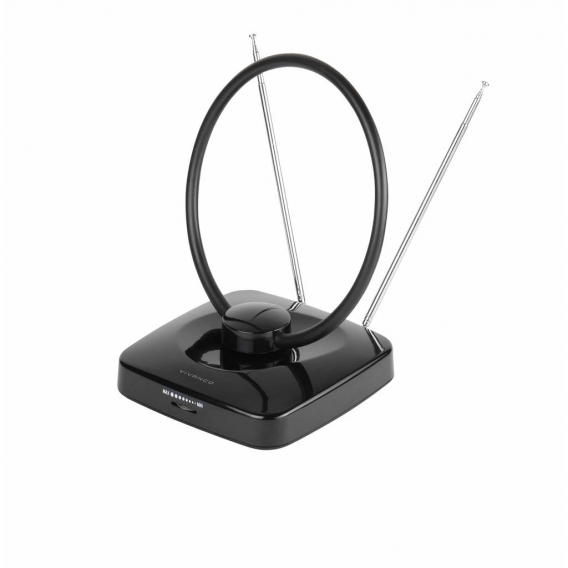 ViVanco™Full HD Antenne Indoor, Ring Design, regelbar, LTE Filter