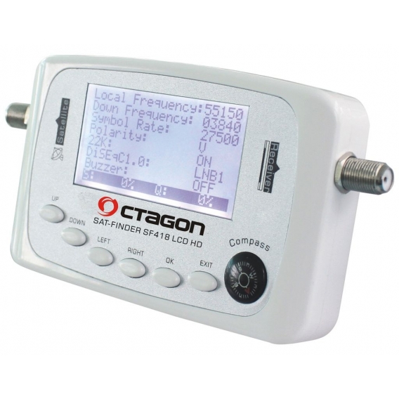 Octagon SF 418 LCD HD Satfinder