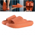 Super Weich Unisex Hause Hausschuhe Schuhe Non-slip Offene spitze Haus Dusche Sandalen EVA Hause Pantoffel Farbe Orange 42-43