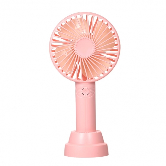 Mini Desk USB Fan 3 Gaenge mit Standfuss Tragbar fuer Home Travel Office Study Outdoor