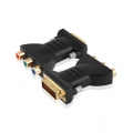 DVI zu 3 Cinch-Adapter, 24+5 Stecker auf Buchse für HDTV HDMI