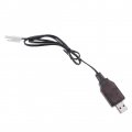 USB Stecker zu EL-2P Buchse Ladekabel 60cm Synchronisierungs-Kabel für RC Drohne Spielzeug ( Schwarz )