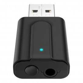 More about 2 In 1 USB Bluetooth 5.0 Drahtloser Mini Dongle Adapter 3.5mm Für Windows10 8