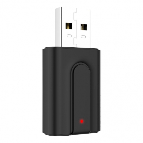 2 In 1 USB Bluetooth 5.0 Drahtloser Mini Dongle Adapter 3.5mm Für Windows10 8