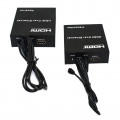 HDMI-Extender über Single RJ45 Cat5e Cat6 Ethernet Kabel bis zu 120 m, Unterstützung 1080p Verwaltung für PC DVD PS3 Laptop