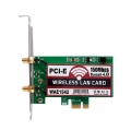 Wireless LAN-Karte BT WiFi-Netzwerkkarte mit High-Gain-Antennen 150M PCI-E-Adapterkarte