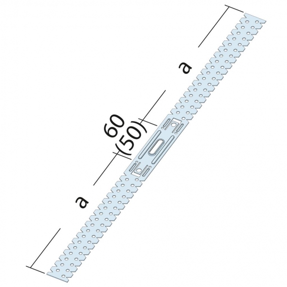 PROTEKTORWERK Direktabhänger flach für CD 60-27 (125 mm) - 6167