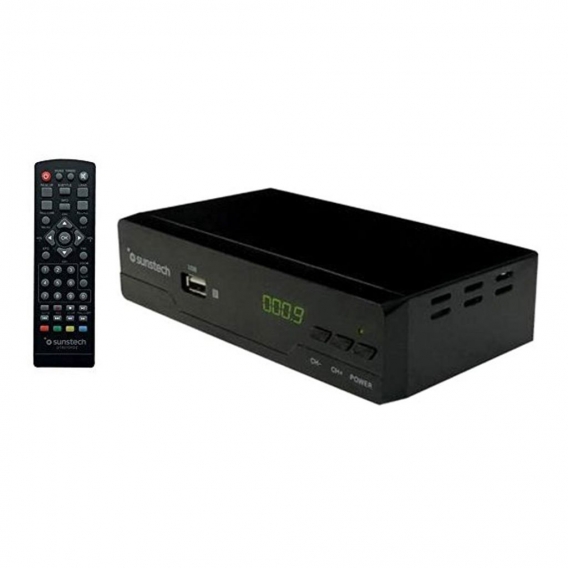 TDT-Receiver Sunstech DTB210HD2 Schwarz