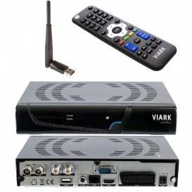 More about Viark Combo 1080p DVB-S2 Sat Satelliten Receiver DVB-C/T2 Wifi-Stick IPTV