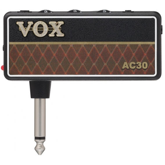 VOX amPlug 2 AC 30, Schwarz, Braun, 86 mm, 80 mm, 31 mm, 40 g