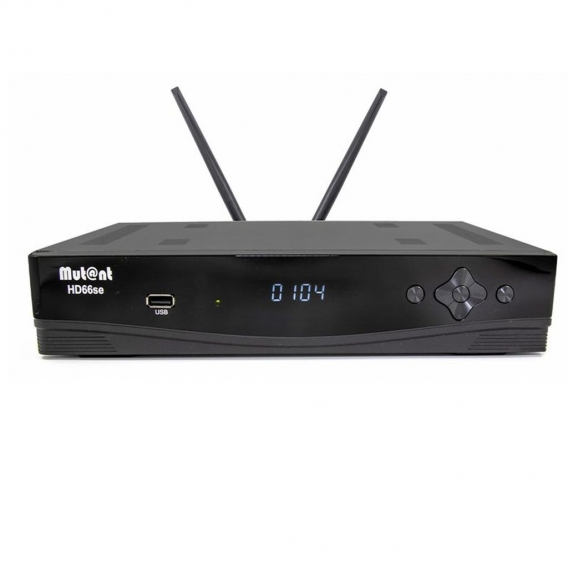 Mutant HD66 SE UHD 2160p E2 Linux Receiver mit 1x DVB-S2 & 1x DVB-C/T2 Tuner, PVR, WIFI