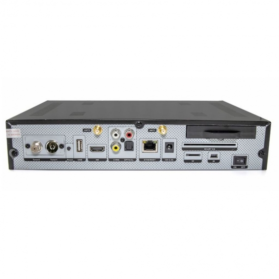 Mutant HD66 SE UHD 2160p E2 Linux Receiver mit 1x DVB-S2 & 1x DVB-C/T2 Tuner, PVR, WIFI