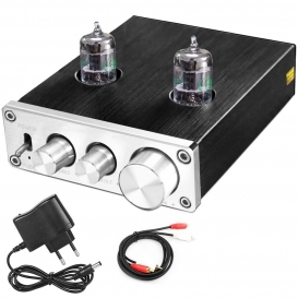 More about Mini Vacuun Tube Preamp Audio Hi-Fi Stereo Pre-Amplifier Treble & Bass Control (Preamp)