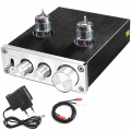 Mini Vacuun Tube Preamp Audio Hi-Fi Stereo Pre-Amplifier Treble & Bass Control (Preamp)