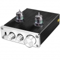 Mini Vacuun Tube Preamp Audio Hi-Fi Stereo Pre-Amplifier Treble & Bass Control (Preamp)