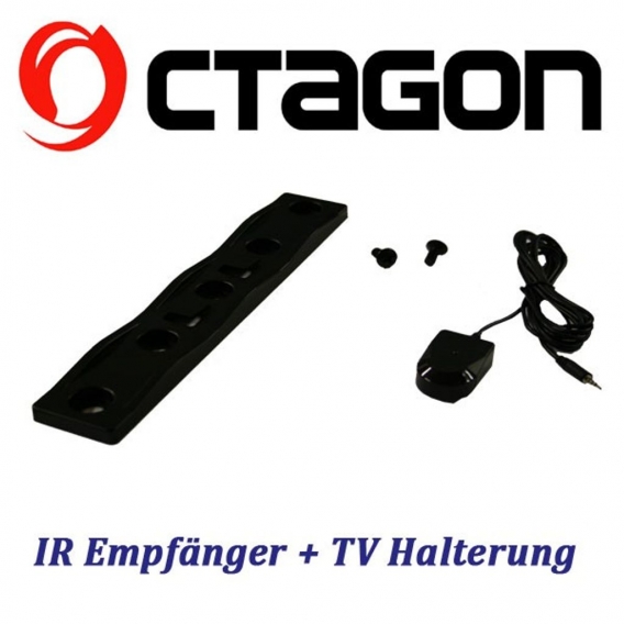 Octagon SF 918 SE+ IR Empfänger + TV Halterung