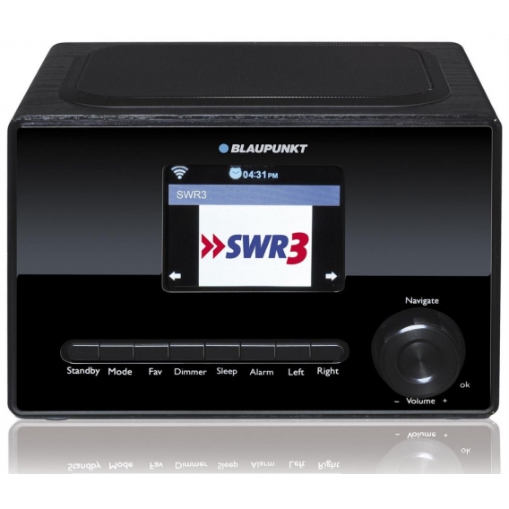 Blaupunkt Internetradio IRK 1620 mit 3,2 Zoll Farbdisplay - Schwarz