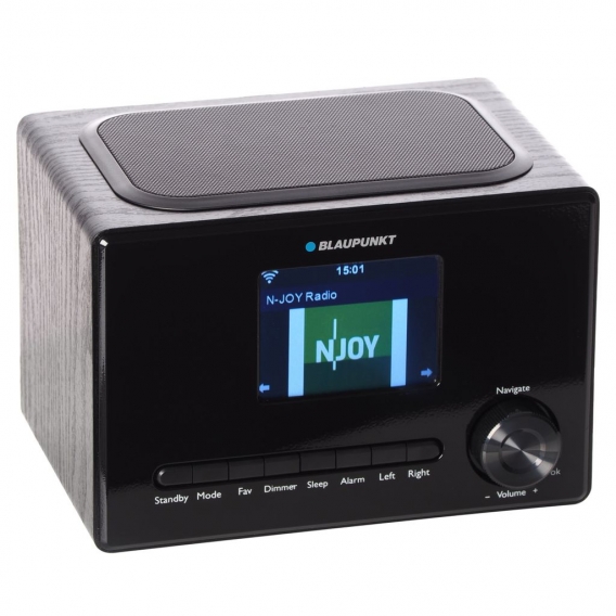 Blaupunkt Internetradio IRK 1620 mit 3,2 Zoll Farbdisplay - Schwarz