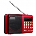 LCD Display Digital Radio Handy Lautsprecher Nostalgieradio MP3 Wiederaufladbar USB FM Digitalradio