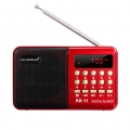 LCD Display Digital Radio Handy Lautsprecher Nostalgieradio MP3 Wiederaufladbar USB FM Digitalradio