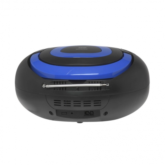 Denver Boombox Radio TCL-212BT, CD, Bluetooth, USB, Farbe: Blau