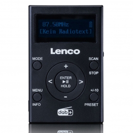 More about Lenco PDR-011BK - DAB+/FM-Taschenradio mit MP3-Player