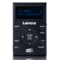 Lenco PDR-011BK - DAB+/FM-Taschenradio mit MP3-Player