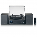 Lenco MC-460BK - Hifi set mit Internet, DAB+ und FM Radio - Schwarz