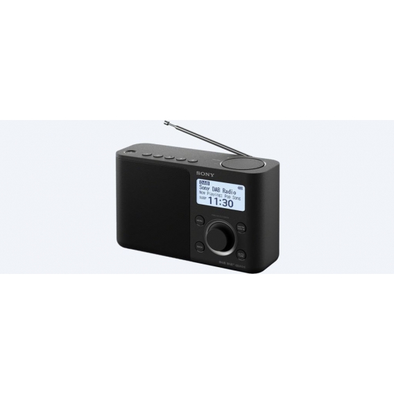 SONY XDR-S61DB, UKW/DAB/DAB+ Radio, RDS-Funktion, Batterie und Netzbetrieb, schwarz