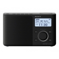 SONY XDR-S61DB, UKW/DAB/DAB+ Radio, RDS-Funktion, Batterie und Netzbetrieb, schwarz