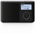 SONY XDR-S61DB, UKW/DAB/DAB+ Radio, RDS-Funktion, Batterie und Netzbetrieb, schwarz