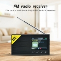 2.4" Tragbares Digitalradio Radio DAB + FM bluetooth5.0 Musik Player LCD Display