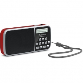 More about TechniSat TECHNIRADIO RDR DAB+ Mono Radio mit Taschenlampenfunktion Rot