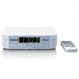 More about Lenco KCR-100WH - FM-Küchenradio mit Bluetooth, LED-Beleuchtung und Timer - Weiß