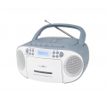 Reflexion RCR2260DAB weiß-blau / Boombox mit DAB+ & UKW Radio, Kassette, CD/MP3, USB und AUX-IN