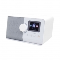 Soundmaster IR5500 Internet Radio WLAN Wettervorhersage Uhrzeit Alarm Weiß